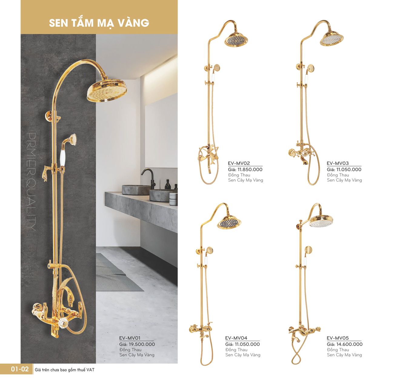 Thiết bị vệ sinh EVEREST Cổ Điển Catalogue và Bảng giá mới nhất /Page 